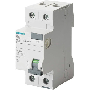 Disjoncteur Différentiel 2P 25A 30mA 230V - SIEMENS - 5SV4312-0