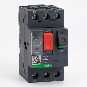 Disjoncteur moteur TeSys GV2ME 20..25A - 3P 3d - déclencheur magnéto-thermique - SCHNEIDER -