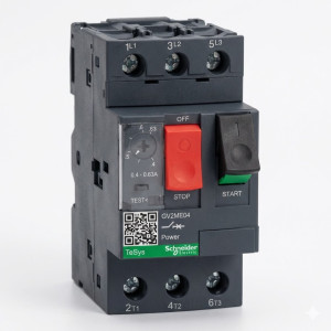 Disjoncteur moteur TeSys GV 0,4 à 0,63A 3P 3d déclencheur magnéto-thermique - SCHNEIDER -