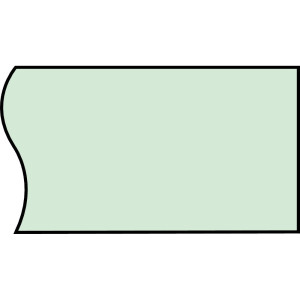Barre pour jeu de barres horizontal - plate pleine - horizontal plate - L 2000mm - 80x5 Linergy BS