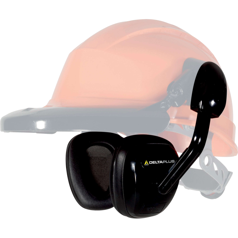Coquille antibruit Suzuka2 SNR 24 dB jaune fluo - Delta plus,Protection de la Personne