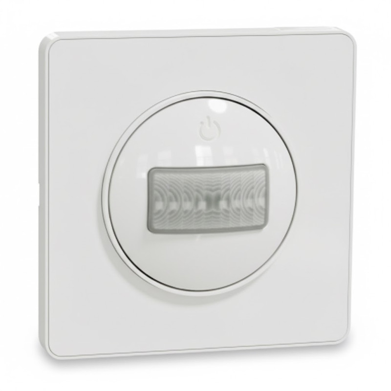 Détecteur de présence et de mouvement Blanc - spécial rénovation, 2 fils Odace - SCHNEIDER -