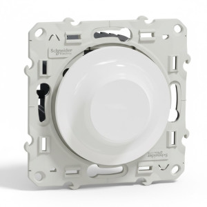 Variateur standard Blanc, 40...600W, 2 fils Odace - SCHNEIDER -