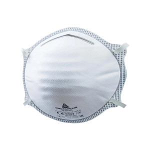 Boîte de 20 masque respiratoires jetables coque P2 sans valve Delta plus - M1200C,Protection
