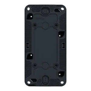 Boîte 2 postes verticale - saillie - IP55 - IK08 - gris Mureva