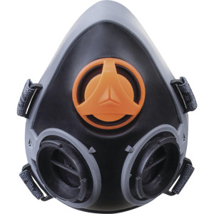 Demi masque réutilisable à double cartouche Delta plus - M6400JUPITER,Protection Respiratoire