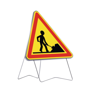 Panneau de signalisation temporaire AK5 700 C1 - 522404