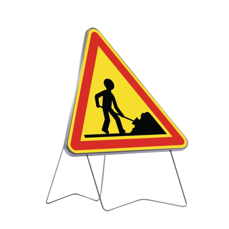 Panneau de signalisation temporaire AK5 700 C1 - 522404