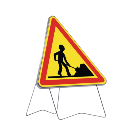 Panneau de signalisation temporaire AK5 700 C1 - 522404