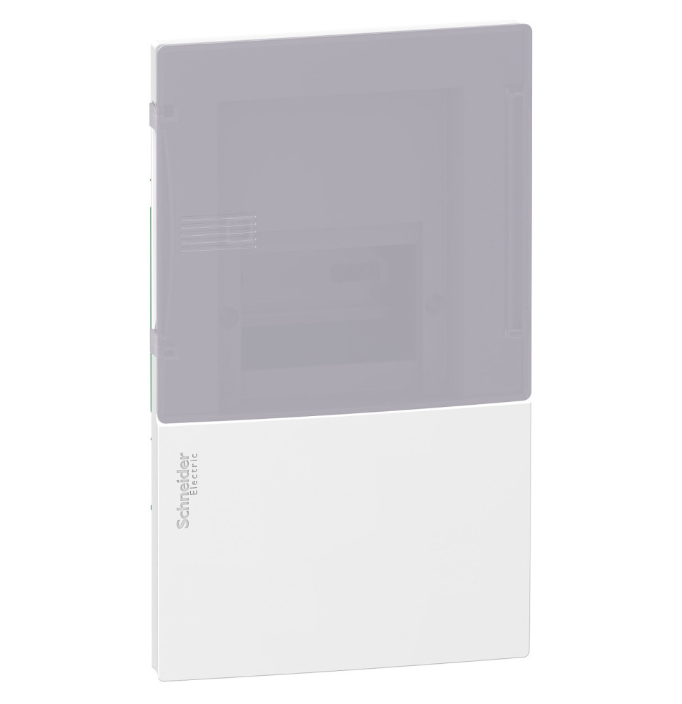 Coffret encastré - 1x4 mod. - portillon transp. Coffret encastré - 1x4 mod. - portillon transp.