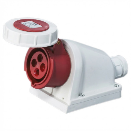 Prise industrielle encastrable directe 3P+T 125A IP67 Chint - 444450,Prise & Coffret Industriels