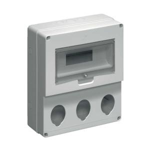 EC69014Coffret vide à composer pour 3 prises IP65 Elettrocanali