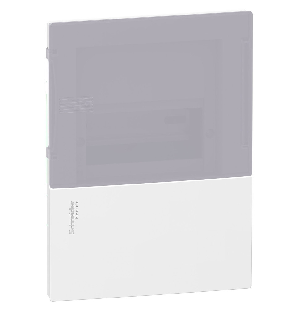Coffret encastré - 1x6 mod. - portillon transp. Coffret encastré - 1x6 mod. - portillon transp.