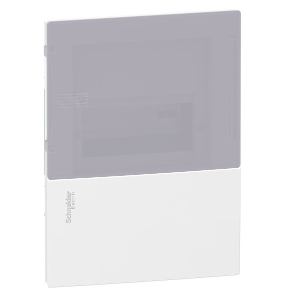 Coffret encastré - 1x6 mod. - portillon transp. 