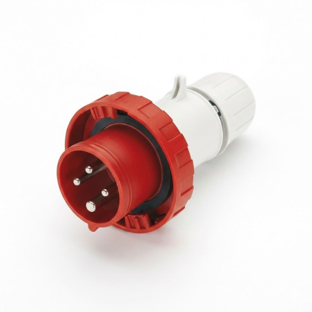 Fiche industrielle pour prise male 3P+N+T 63A NXTC-563P6h/415V IP44 Chint - 441452,Prise & Coffret