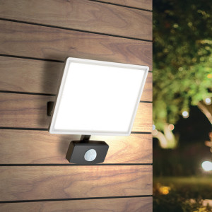 Spot Led + Detecteur De Mouvement Pir Apparent 6000k Ip44 Kld2