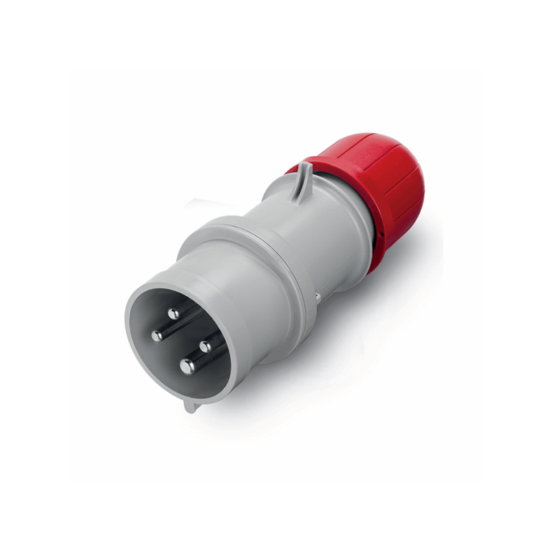 Fiche industrielle pour prise male 3P+T 63A NXTC-463P6h/415V IP44 Chint - 441451,Prise & Coffret