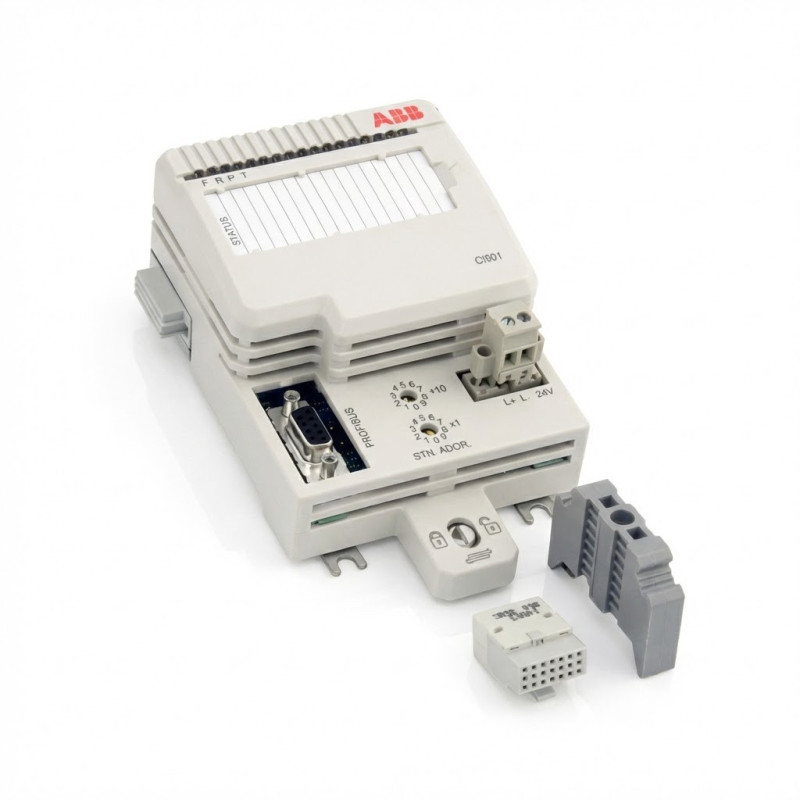Interface de communication Digital I/O Module CI801 - ABB - 3BSE022366R1,Variateurs de vitesse -