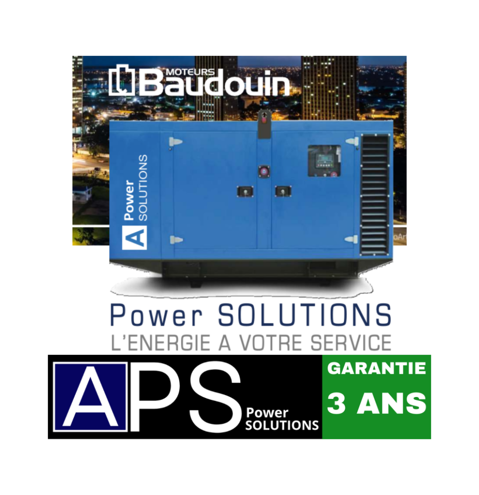 Groupe électrogène APS 88 KVA Groupe électrogène APS 88 KVA
