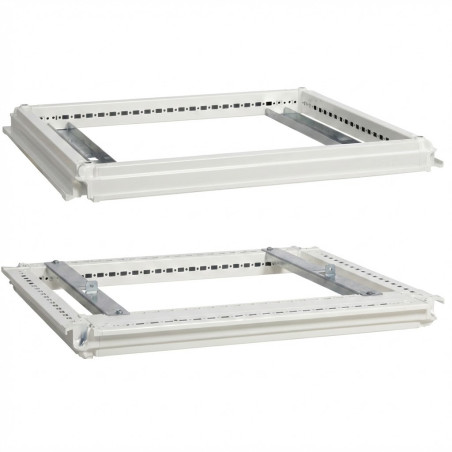 Cadre supérieur et inférieur Quadro+ l 450mm p 600mm - Hager - FN020E,Prise & Coffret Industriels