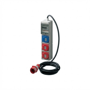 Coffrets assemblés 2X 2P+T-16A IP65 Elettrocanali - EC6902575