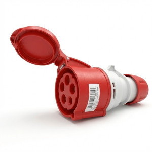 Fiche industrielle femelle IP44 3P+T+N 32A 380V Elettrocanali -