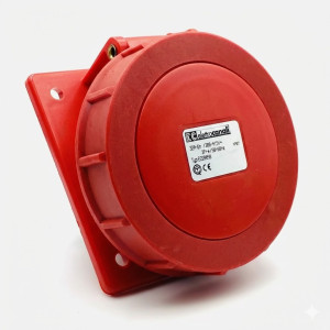 Prise industrielle encastrée IP44 3P+T+N 32A 380V Elettrocanali