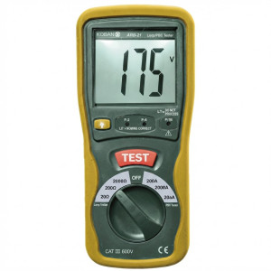 Appareil de mesure de la résistance de boucle numérique -