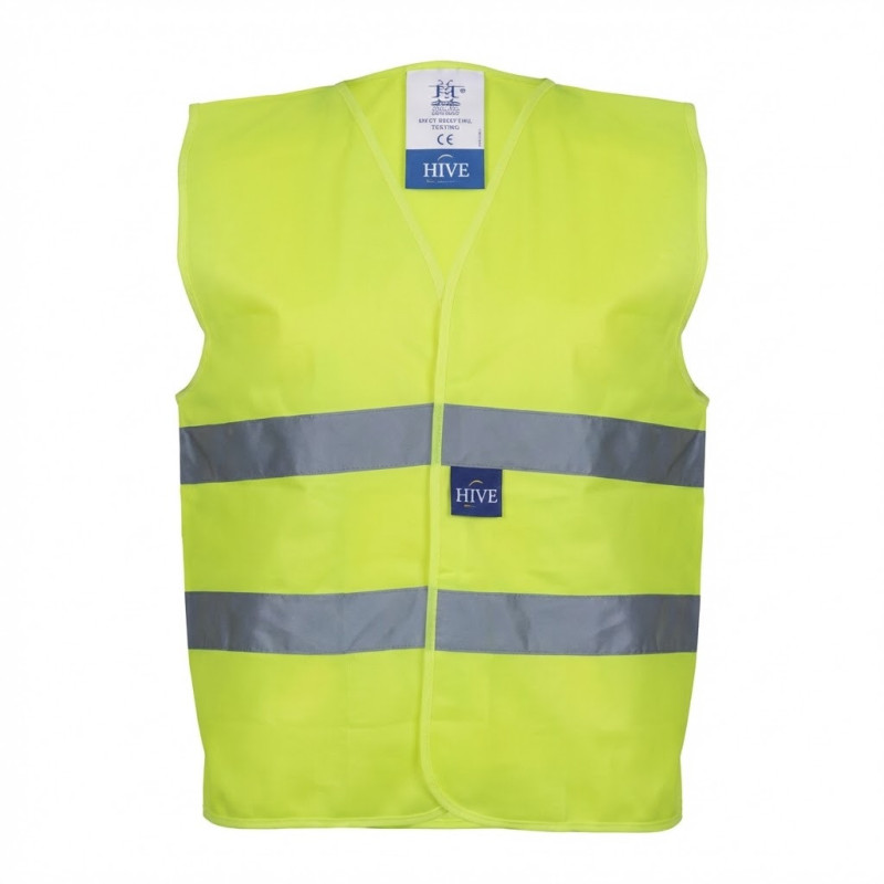 Gilet haute visibilité jaune Hive safety air lite taille xl - Hiveairlight,Protection de la Personne