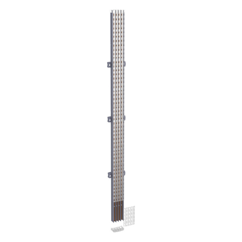 Jeu de barres isolées - 400 A 4P - L 1400 mm (Powerclip) Linergy BW - SCHNEIDER -