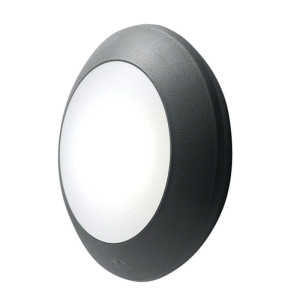 Hublot Ip66 1 X Gx53 3w 4k Led Bertina Noir Opal Avec Ampoule -