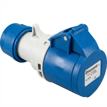 Fiche industrielle femelle IP44 2P+T 16A 230V Elettrocanali - EC69080,Prise & Coffret Industriels