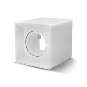 Spot App Carre Blanc Plat 96x96x100mm Td-M-A Temper - 8768071