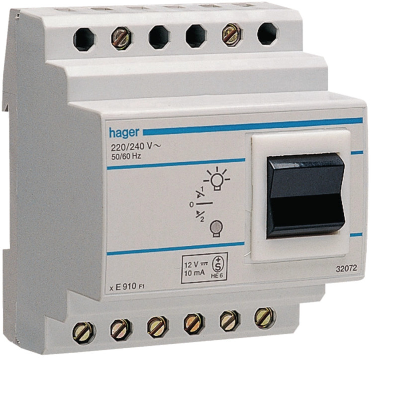 Commande 120 blocs éclairage sécurité - Hager - EE910,Luminaire Hager