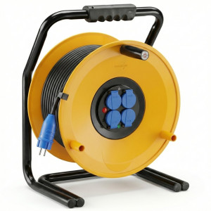Enrouleur de câble Maxi garant 4 S, 50m H07RN-F 3G2,5 IP44 -