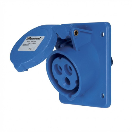 Prise industrielle encastrable directe 2P+T 16A NXTC-316AS6h/250V IP44 Chint - 441504,Prise &