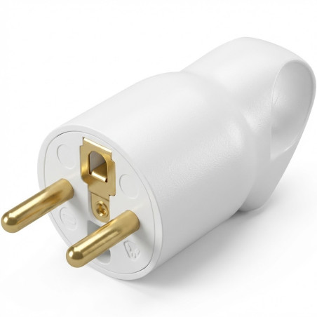 Fiche mâle 2P+T 16A à anneau – blanc Legrand - 050420,Prise & Coffret Industriels