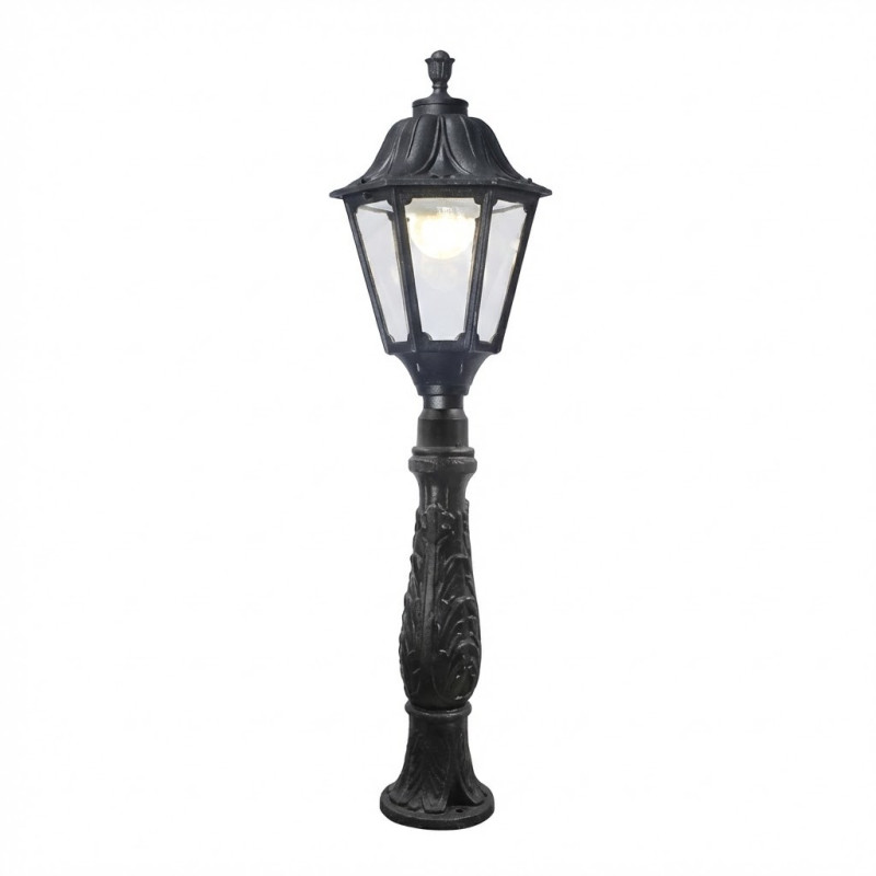 Applique Murale Etanche Ip55 1 X E27 15w Cct Noemi Noir + Ampoule Fumagalli -