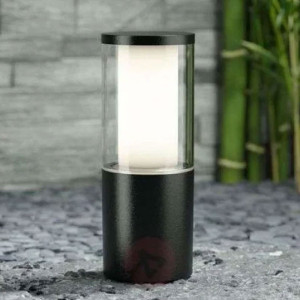 Lampadaire Ip55 1 X Gu10 3,5w Cct Set Led Carlo 250 Deco Noir