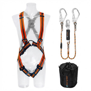 Harnais + ceinture ECOSAFEX 4 système - Ingco - EN363,Protection de la Personne