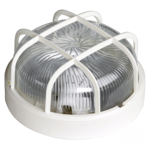 Hublot Rond E27 En Verre Grillage Plastique LAP - 2006VGPE27