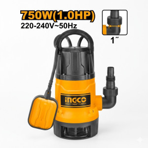 Pompe de relevage submersible 750W-13000L/H - Ingco - SPD7508,Outillage et Mesure