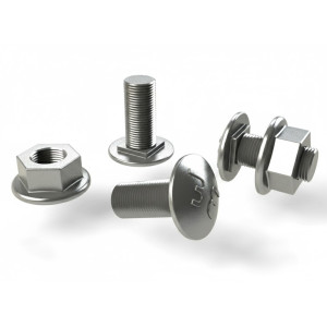 Boulon + Ecrou Paquet de 100 - BASOR - 204356