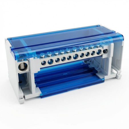 Bloc répartiteur Série KBR tétrapolaire. 500 V, 100 A KBR-412/160BH - Temper - 0767725,Accessoires