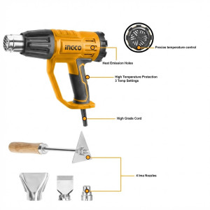 Décapeur thermique 2000W - Ingco - HG200047,Outillage et Mesure