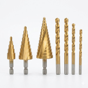 Jeu de forets étages HSS 5PCS - Ingco - AKSDS2061,Outillage et Mesure