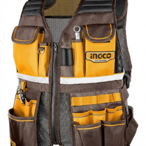 Veste à outils 48X60X3cm - Ingco - HTVT09028,Protection de la Personne