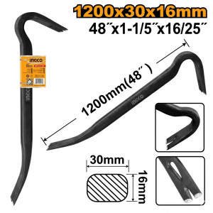 Arrache clou 48″(1200mm)x1-1/8 - Ingco - HWBA01482,Outillage et Mesure