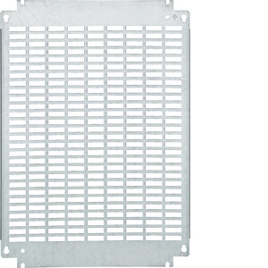 Plaque de montage perforée 330x243x2mm pour orion plus FL104A-105A-204B - Hager - FL473A,Prise &