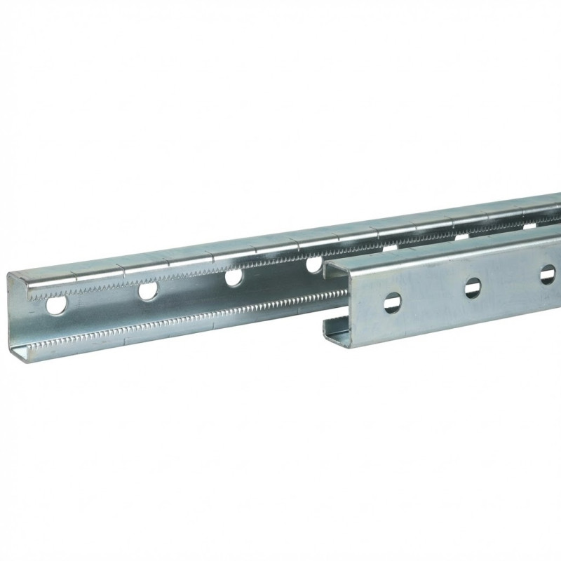 Profile cranté L 2000 - SCHNEIDER - AM1EC200,Accessoires Coffret Industriels